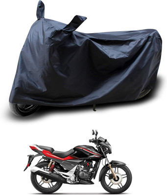SK AUTO Waterproof Two Wheeler Cover for Hero(Xtreme Sports, Black)