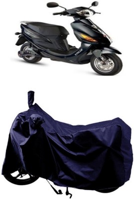 SUGASHRI Waterproof Two Wheeler Cover for Hero(Electric Cruz BS6, Blue)