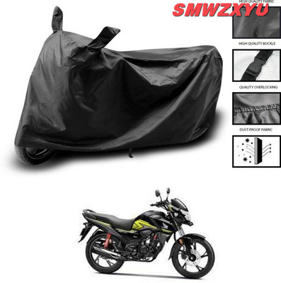 SK AUTO Waterproof Two Wheeler Cover for Universal For Bike(SP 125, Black)