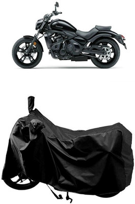 SUGASHRI Waterproof Two Wheeler Cover for Kawasaki(Vulcan S, Black)