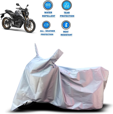 CODOKI Two Wheeler Cover for Honda(CB, Silver)