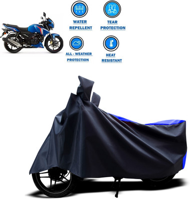 CODOKI Two Wheeler Cover for TVS(Apache RTR 180, Blue)