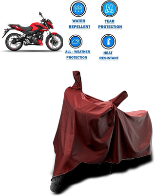 CODOKI Waterproof Two Wheeler Cover for Bajaj(Maroon)