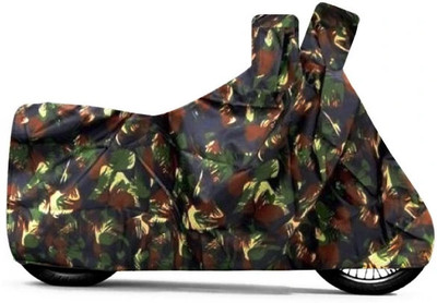 SK AUTO Two Wheeler Cover for Bajaj(Pulsar 220 DTS-i, Green)