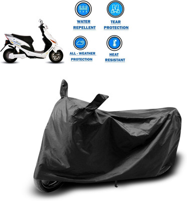 PAGORA Two Wheeler Cover for Hero(Electric Cruz, Black)