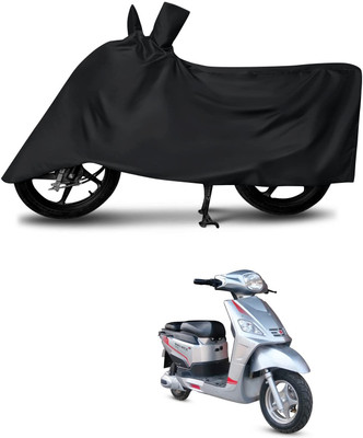 SK AUTO Two Wheeler Cover for Hero(Electric NYX, Black)