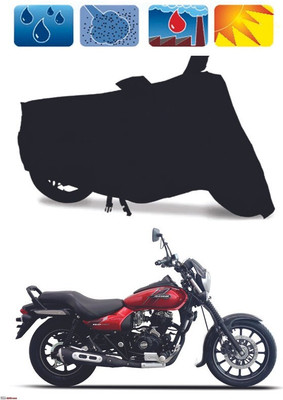 Mdstar Waterproof Two Wheeler Cover for Bajaj(Avenger 180 Street, Black)