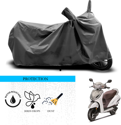 SnehaSales Waterproof Two Wheeler Cover for Honda(Activa 6G, Grey)
