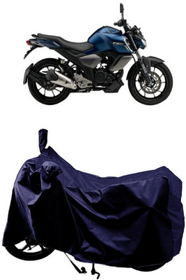 SUGASHRI Waterproof Two Wheeler Cover for Yamaha(FZ-S Fi Version 3.0 BS6, Blue)