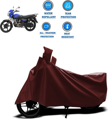 PAGORA Waterproof Two Wheeler Cover for TVS(Radeon, Maroon)