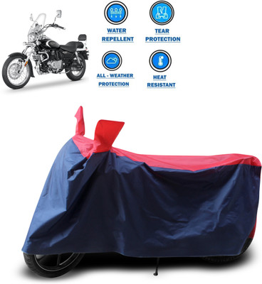 PAGORA Two Wheeler Cover for Bajaj(Avenger 220 Cruise, Red)