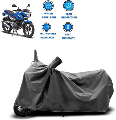 CODOKI Two Wheeler Cover for Bajaj(XCD 135, Grey)