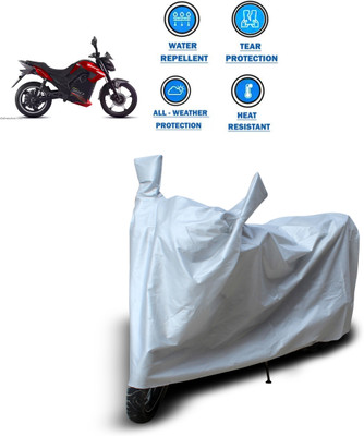 CODOKI Two Wheeler Cover for Universal For Bike(Silver)