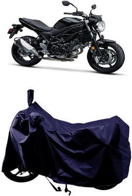 SUGASHRI Waterproof Two Wheeler Cover for Suzuki(SV 650 BS6, Blue)