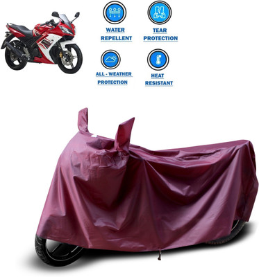 CODOKI Waterproof Two Wheeler Cover for Yamaha(R15 s, Maroon)