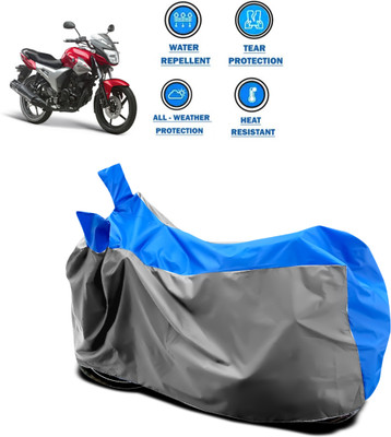 CODOKI Two Wheeler Cover for Yamaha(SZ X, Grey)