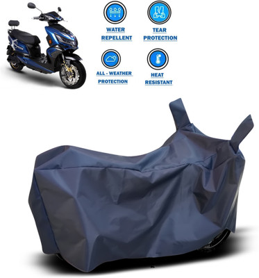 CODOKI Two Wheeler Cover for Okinawa(Praise, Blue)