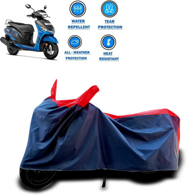 CODOKI Two Wheeler Cover for Yamaha(Alpha, Red)