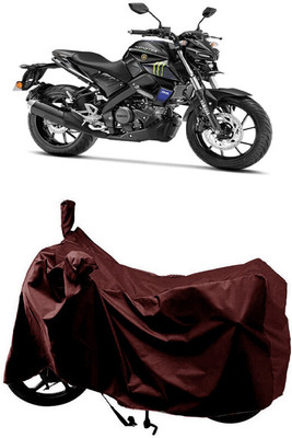 SUGASHRI Waterproof Two Wheeler Cover for Yamaha(MT 15 New BS6, Maroon)