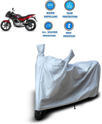 CODOKI Two Wheeler Cover for Bajaj(Pulsar 180 DTS-i, Silver)