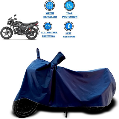 CODOKI Two Wheeler Cover for Hero(Passion, Blue)