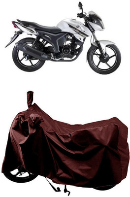 SUGASHRI Waterproof Two Wheeler Cover for Yamaha(SZ X, Maroon)