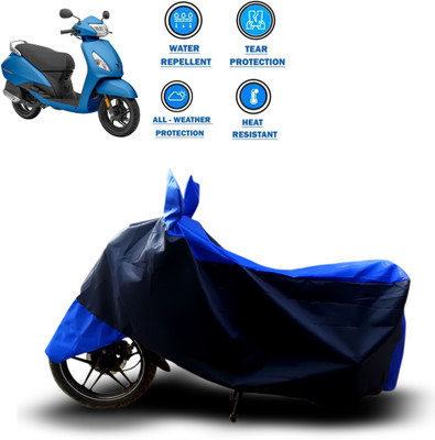 CODOKI Two Wheeler Cover for TVS(Jupiter classic, Blue)