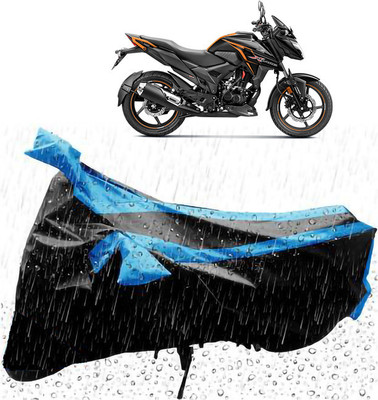 DeepShakshi AUTOMOTIVE Two Wheeler Cover for Honda(X-Blade, Blue, Black)