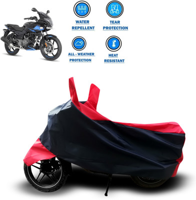 PAGORA Two Wheeler Cover for Bajaj(Pulsar 220F, Red)