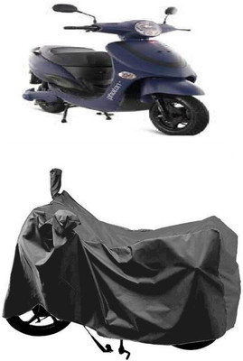 SUGASHRI Waterproof Two Wheeler Cover for Hero(Electric Photon BS6, Grey)