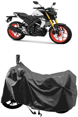 SUGASHRI Waterproof Two Wheeler Cover for Yamaha(MT-15 BS6, Grey)