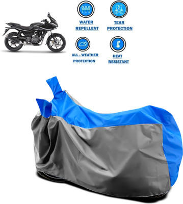 CODOKI Two Wheeler Cover for Bajaj(Pulsar 220 DTS-i, Grey)