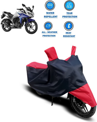 CODOKI Two Wheeler Cover for Yamaha(Fazer, Red)