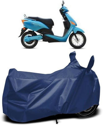 SK AUTO Two Wheeler Cover for Hero(Electric Optima Plus, Blue)