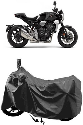SUGASHRI Waterproof Two Wheeler Cover for Honda(CB1000R Plus, Grey)