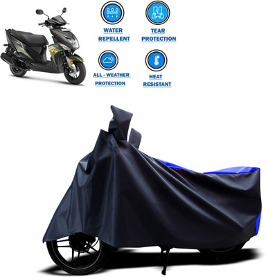 PAGORA Two Wheeler Cover for Yamaha(Cygnus Ray ZR, Blue)