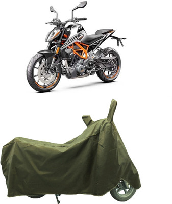 Coxtor Waterproof Two Wheeler Cover for KTM(250 Duke BS6, Gold)