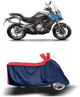 DSAMI Two Wheeler Cover for CFMoto(650MT, Blue)