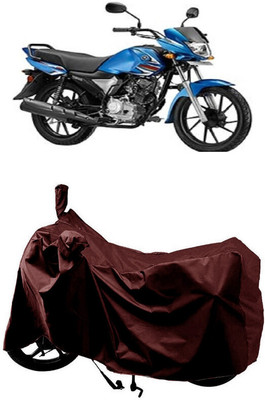SUGASHRI Waterproof Two Wheeler Cover for Yamaha(Saluto RX BS6, Maroon)