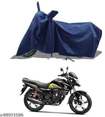 SK AUTO Two Wheeler Cover for Honda(SP 125, Blue)