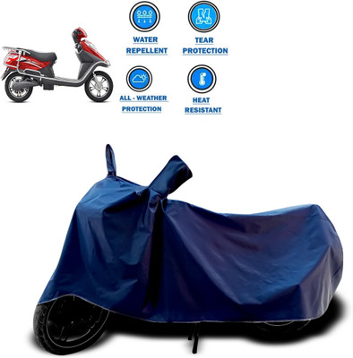 CODOKI Two Wheeler Cover for Hero(Electric Flash, Blue)