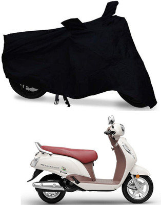 MMSSTAR Waterproof Two Wheeler Cover for Suzuki(Access SE, Black)