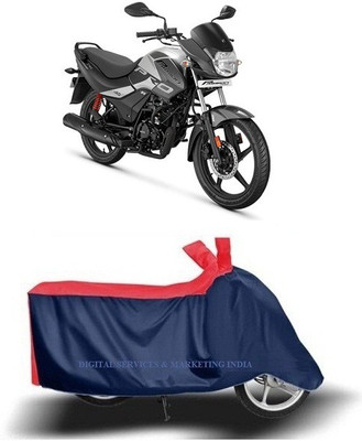 DSAMI Two Wheeler Cover for Hero(Passion Pro i3S, Blue)