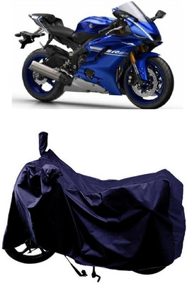 SUGASHRI Waterproof Two Wheeler Cover for Yamaha(YZF R25, Blue)