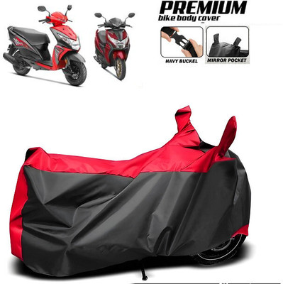 SK AUTO Waterproof Two Wheeler Cover for Honda(Dio, Red)