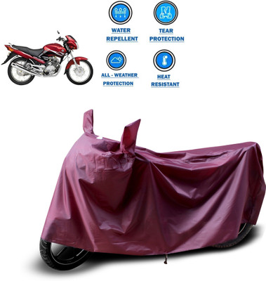 CODOKI Waterproof Two Wheeler Cover for Yamaha(Gladiator RS, Maroon)