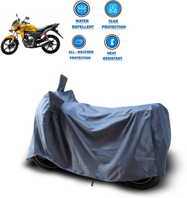 CODOKI Waterproof Two Wheeler Cover for Honda(CB Twister, Grey)