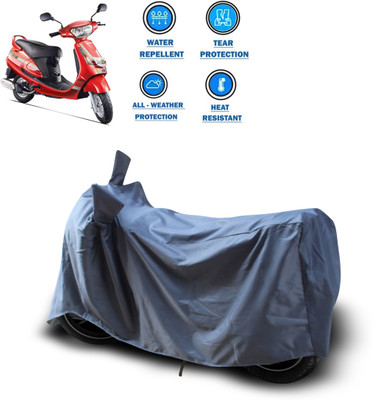 CODOKI Waterproof Two Wheeler Cover for Mahindra(Duro 125, Grey)