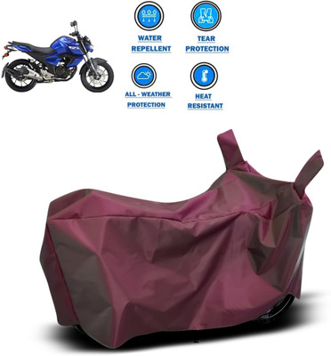 CODOKI Waterproof Two Wheeler Cover for Yamaha(FZ S V3.0 FI, Maroon)