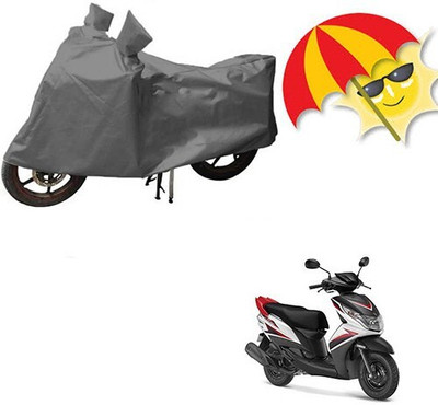 MMSSTAR Waterproof Two Wheeler Cover for Yamaha(Ray Z, Grey)